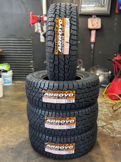 265/70/16 AROYO AT - 4 NEW TIRES - Installed And Balanced - 50,000 Miles Warranty