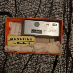 Minolta-16 Model P Subminiature Camera with Film (1960)