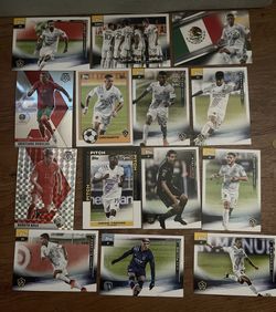 Galaxy And LAFC Cards Lot 