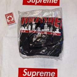 BRAND NEW SUPREME x THRASHER SKYLINE T-SHIRT FOR SALE!!! SIZE LG $120