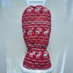 New ice pick warming hand mittens with interlocking fingers