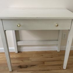 White Wooden Desk