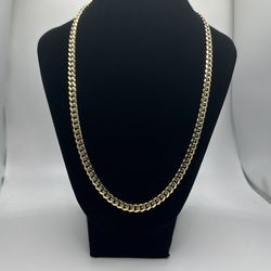 19’ 10kt Cuban Link Chain / 48.6g / 5.94mm 