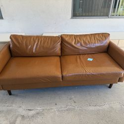 Leather Sofa Couch 
