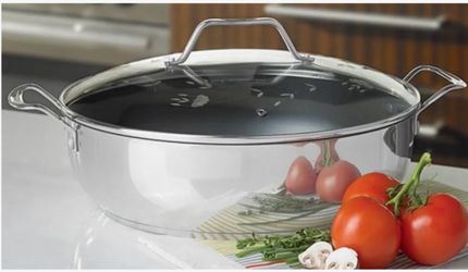 Princess House 5237 8 3/4 Qt Deep Casserole