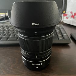Nikon Z 24-70 S F4 Lens 