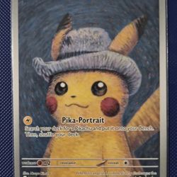 Pokemon Pikachu with Grey Felt Hat Promo