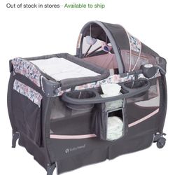 Baby Trend Deluxe II Nursery Center Portable Playard - Bluebell