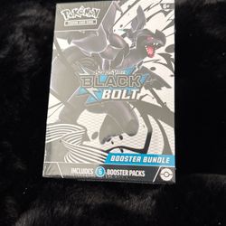 Pokemon Black Bolt Booster Bundle 