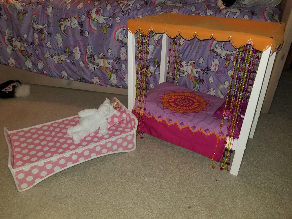 American girl doll beds