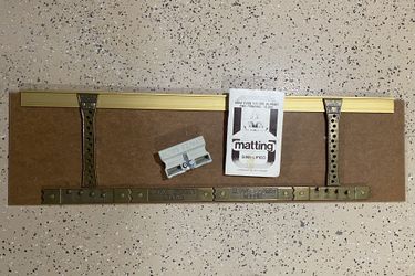 Alto’s EZ/Mat Deluxe Mat Maker Cutter - Brass