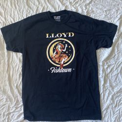 Lloyd Fish town Sexy Lady Swinging With Beer Logo T Shirt 