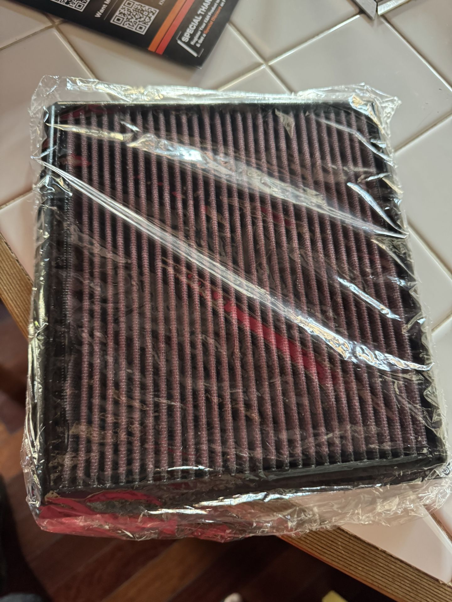 New K&N Filter See Pic For Fit #33-2443