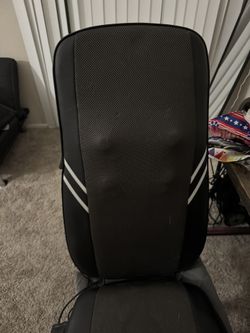 Snailax Back Massager with Heat, Shiatsu Massage Chair Pad for Back Pain, Rolling Kneading Massage Seat Cushion