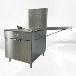 NSF Flat Bottom Funnel Cake Donut Fryer NG GF-24P