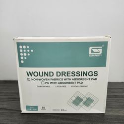 First Aid Bandage Pads 4x4 (50 Pack) – 2 for $10