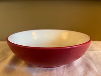 Noritake Colorwave Raspberry Red Stoneware Retired Soup Cereal Salad Bowl