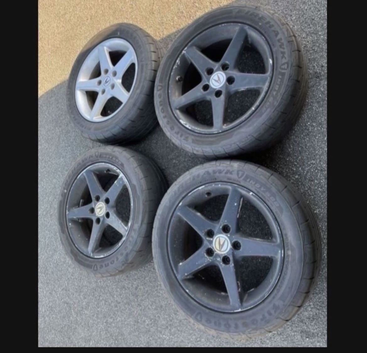 4 - 205/55r16 5x4.5 Stock Acura Rsx Type S Accord Civic Scion Xb Tc Toyota Civic Camry Kia Optima Rims Wheels Good Treads Tires !!!!!!!!!!!!