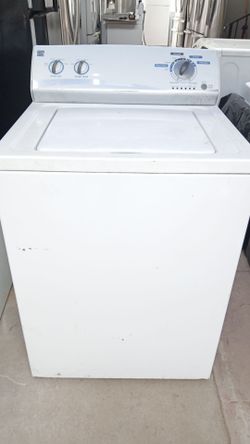 KENMORE TOP LOADER WASHING MACHINE EVERYTHING WORKS PERFECT WITH A 2 MONTHS WARRANTY IF I CAN DELIVER