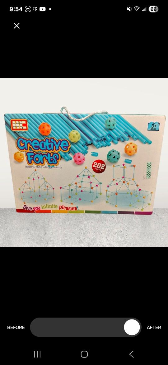 201pc Creative Fort Kit