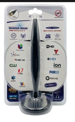 Digital Indoor 4K HDTV 1080P Magnetic Base TV Antenna Over the Air Free Channels