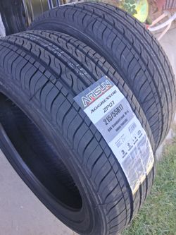 4 new tires  215/55/17..Arisun..