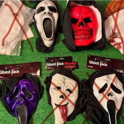 Halloween Masks For Sale / Prices In Description 