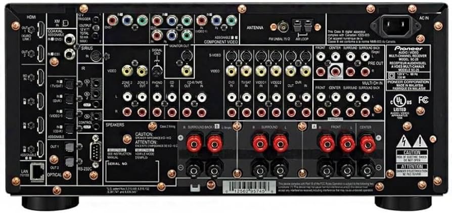 Pioneer Multi-Channel Receiver - Excellent Audio Quality!