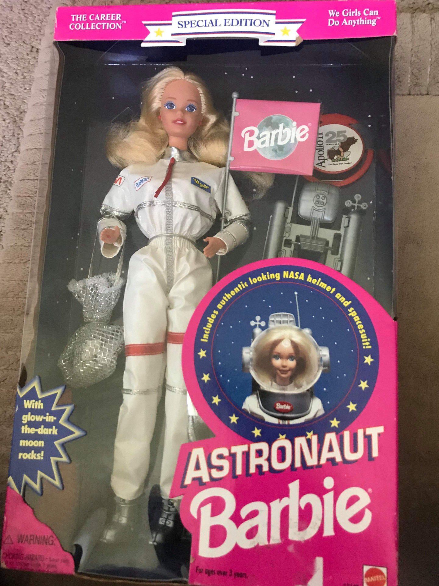 New astronaut barbie doll