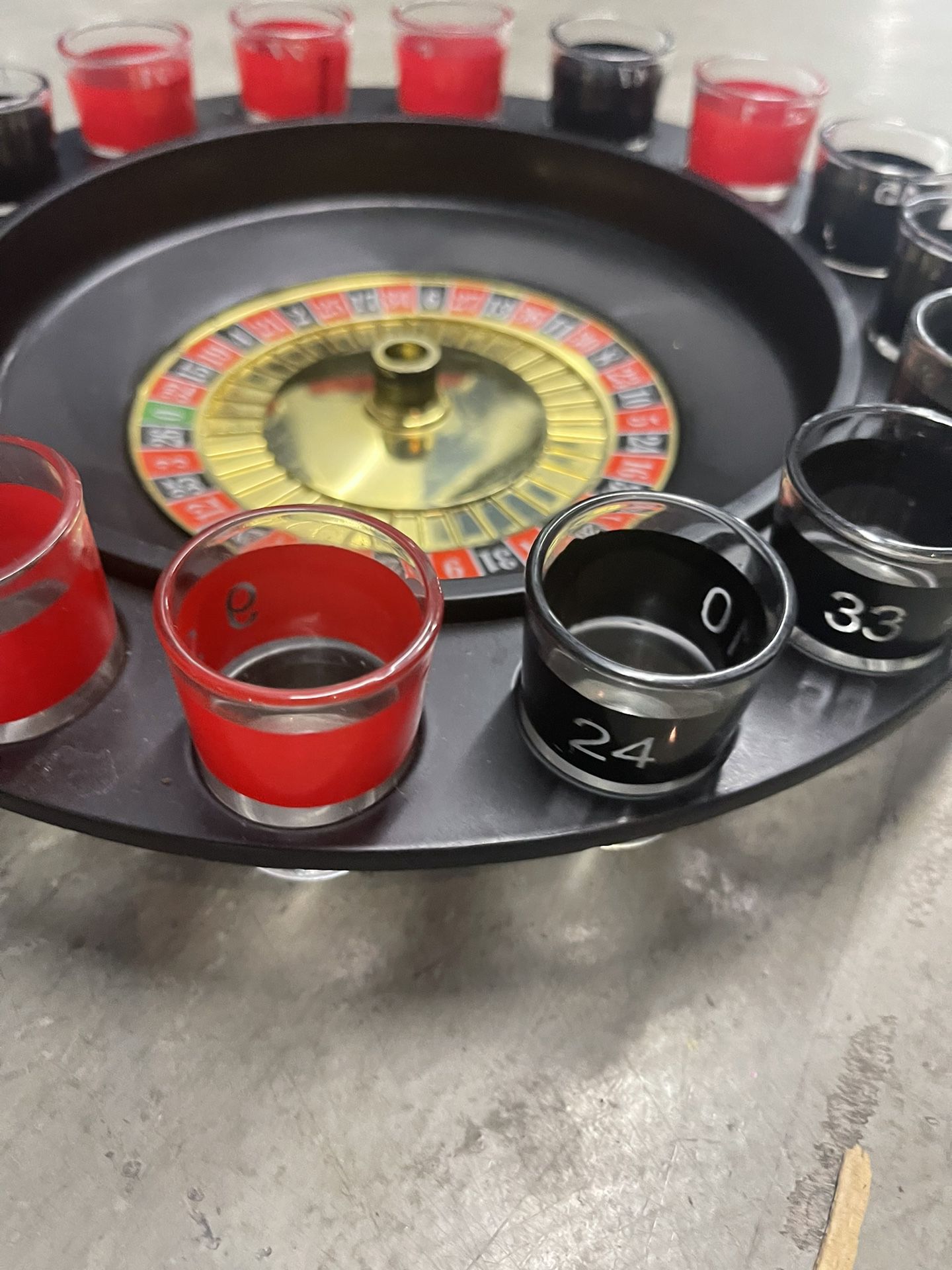 Roulette tabletop game