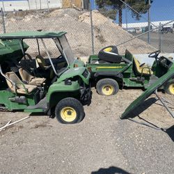 Used Jhon Deere Gators For Parts 