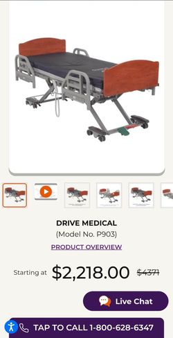 Heavy Duty Hospital Bed 600lb