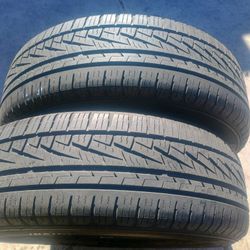 195/65/15 FALKEN PRO G4 A/S 90-95% TREAD SET OF 2 MATCHING TIRES EXCELLENT CONDITION LIKE NEW 