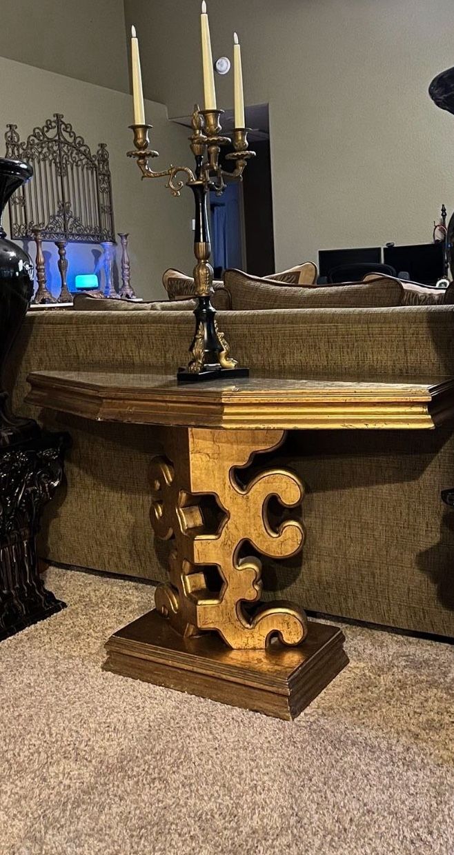 Hollywood Regency James Mount Console Table