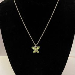 Necklace Butterfly Pendant 