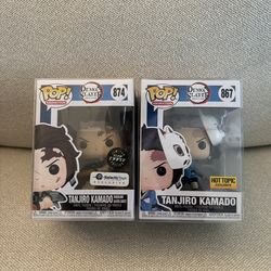 Tanjiro Exlusive Funko Pops - Demon Slayer