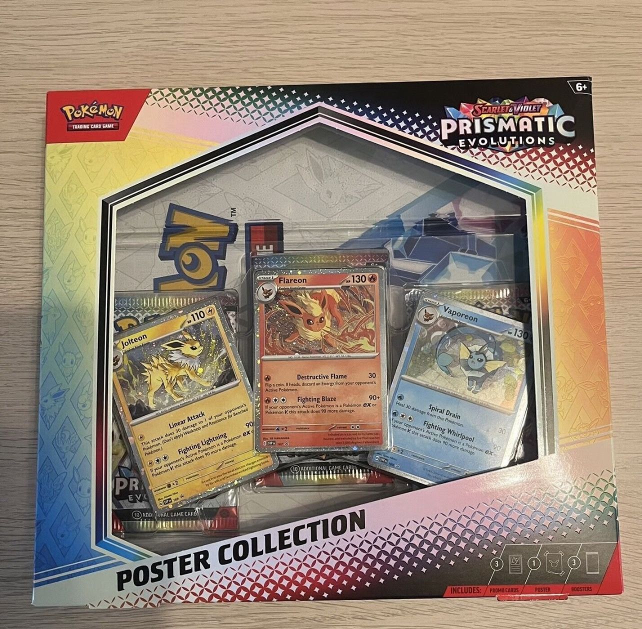Pokemon Prismatic Evolutions Poster Collection