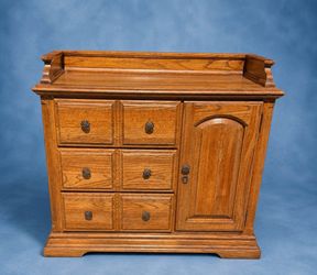 Oak Dining Server Sideboard Cabinet
