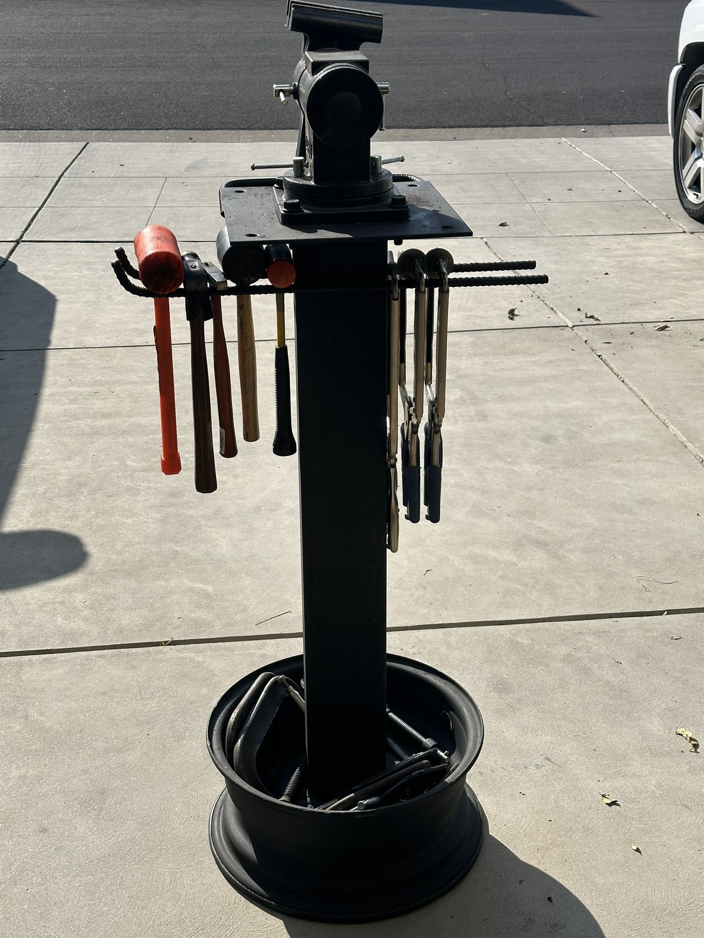 Custom Vice Grinder Drill Press Stands