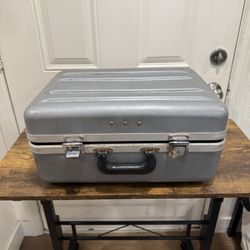 Vintage Halliburton Aluminum Suitcase 