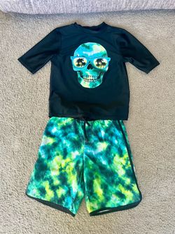 Boys Swim Suit Set