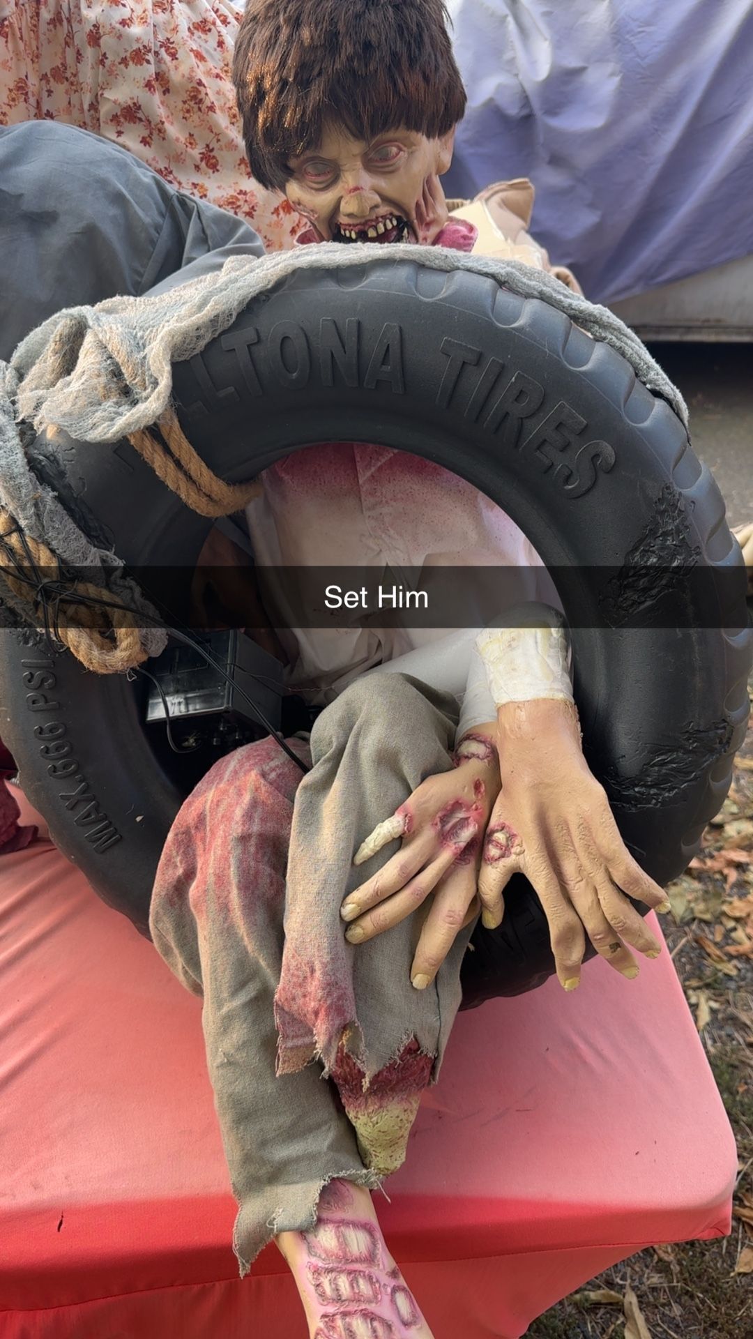 Rare Tire boy Zombie