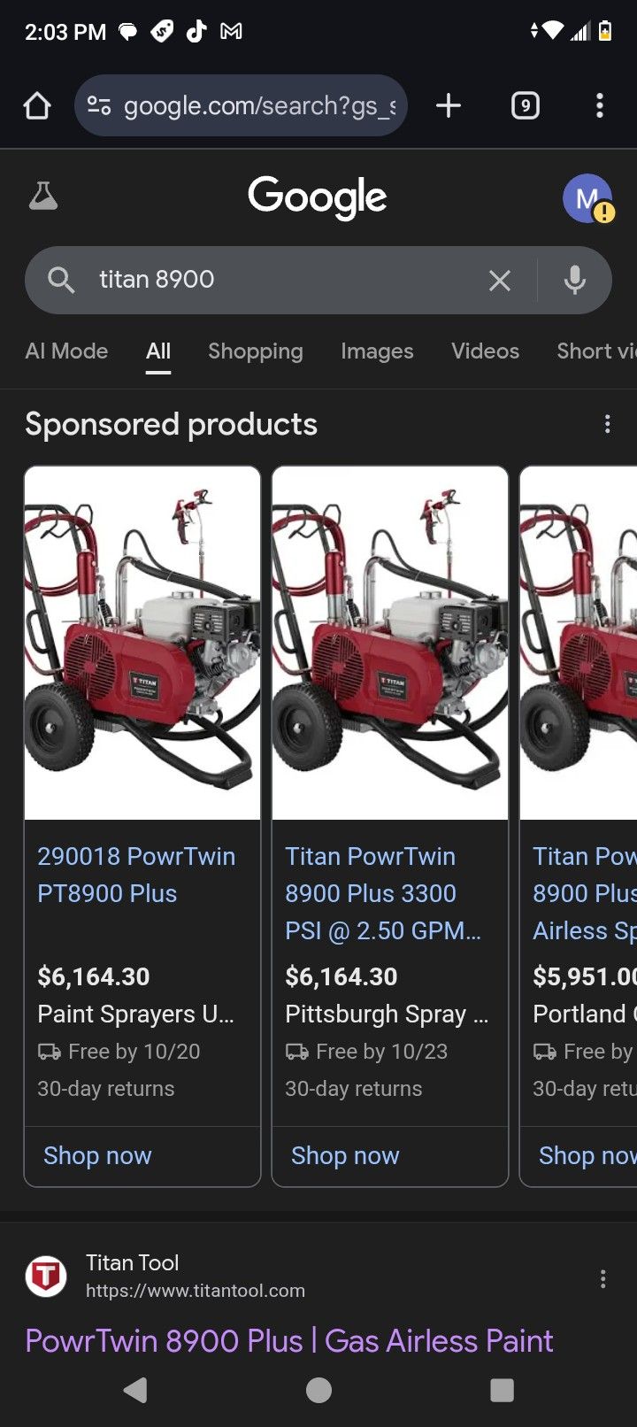 Titan Power Twin 8900