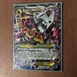 Pokémon 2015 Mega Aggron EX 94/160