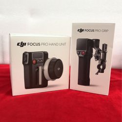 DJI Focus Pro Grip And Focus Pro Hand Unit