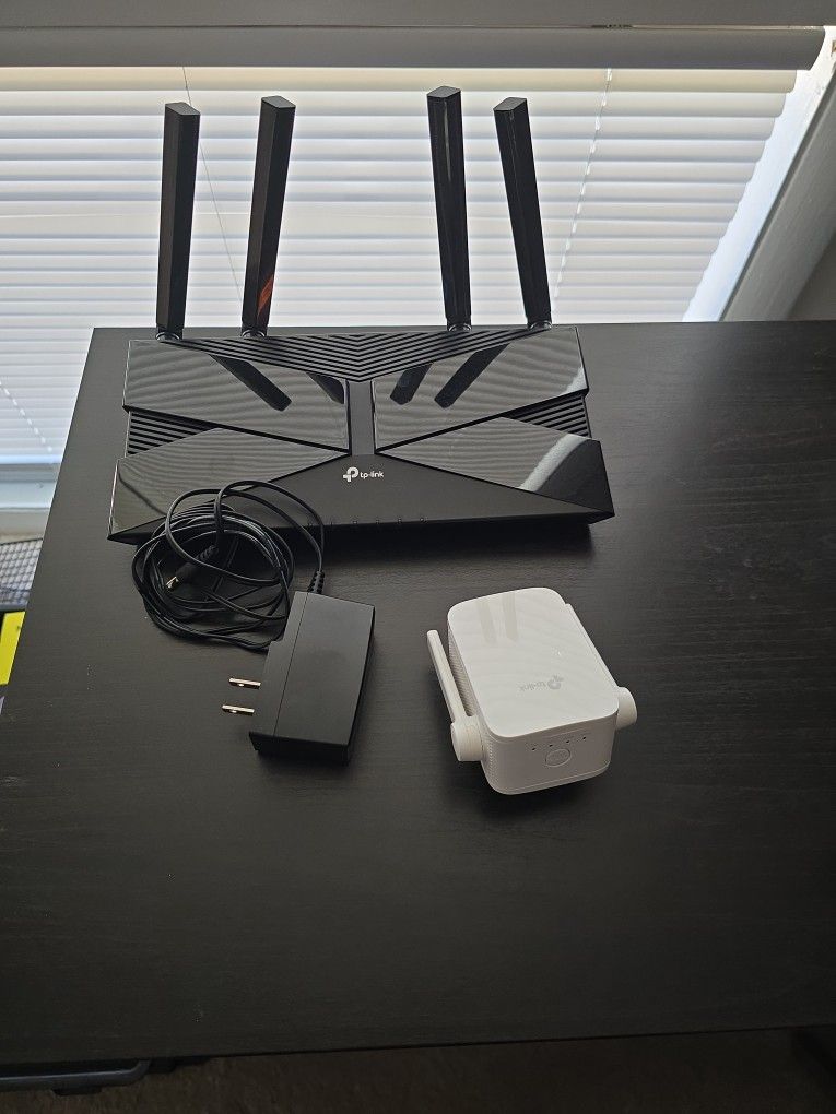 TP Link Archer AX3000 Pro and AC750 Range Extender