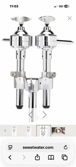 Yamaha TH945B YESS Mount Double Tom Holder
