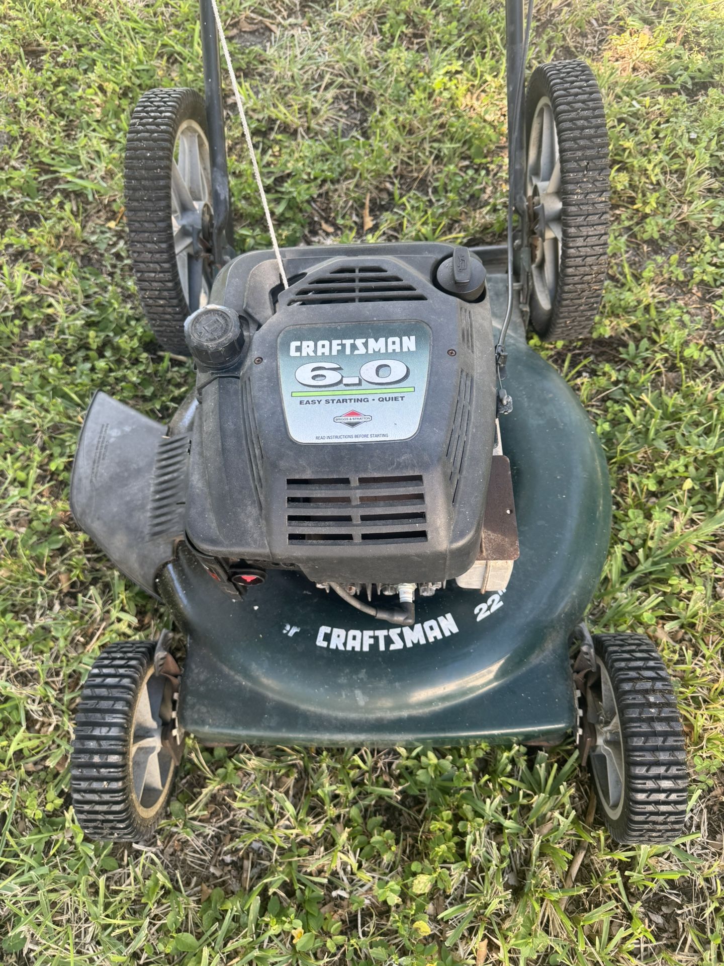 Lawn Mower Crasftsman 6.0