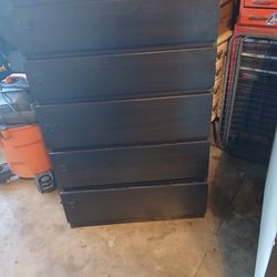 Black dresser