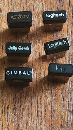 Logitech Gimbal Keyboard Mouse $10 Dongles Ea